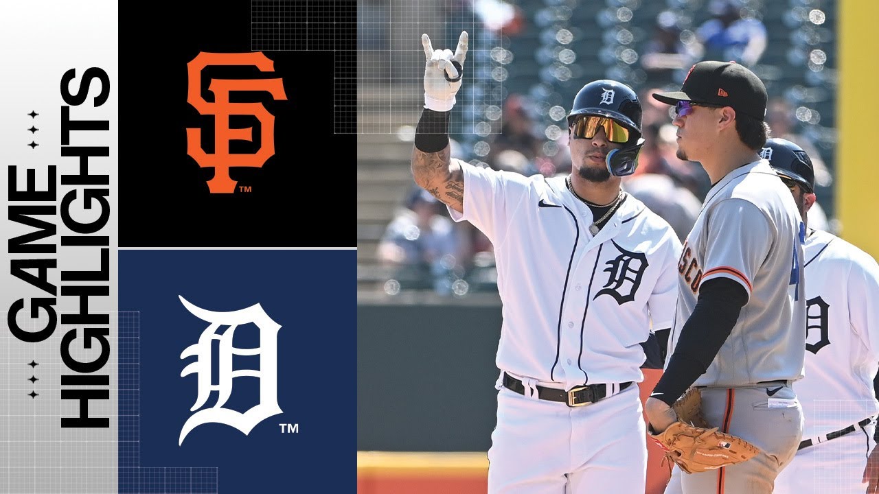Giants vs. Tigers Game Highlights (4/15/23) | MLB Highlights Giants vs. Tigers Game Highlights (4/15/23) | MLB Highlights