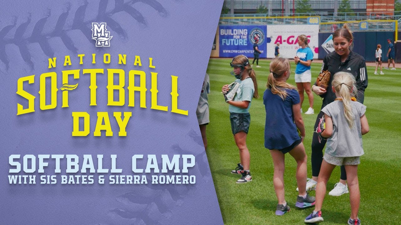 National Softball Day – Softball Camp with Sis Bates & Sierra Romero National Softball Day – Softball Camp with Sis Bates & Sierra Romero