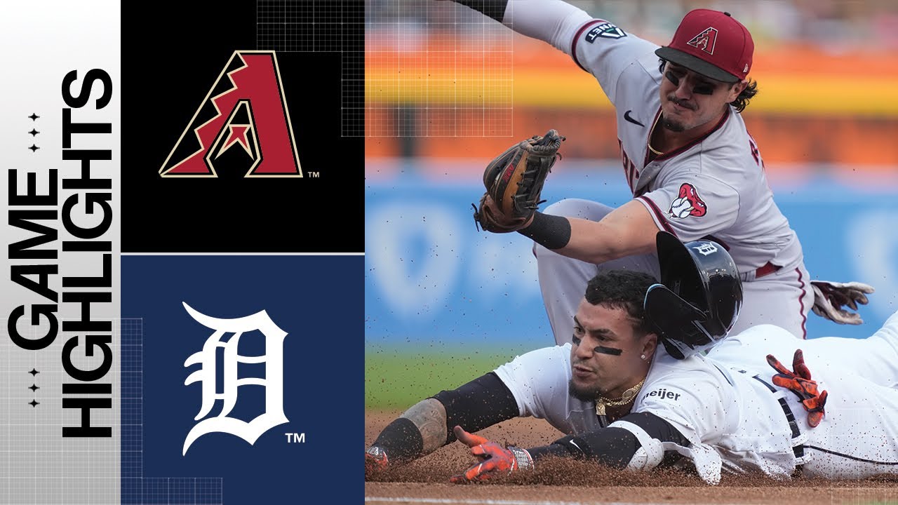 D-backs vs. Tigers Game Highlights (6/9/23) | MLB Highlight D-backs vs. Tigers Game Highlights (6/9/23) | MLB Highlight