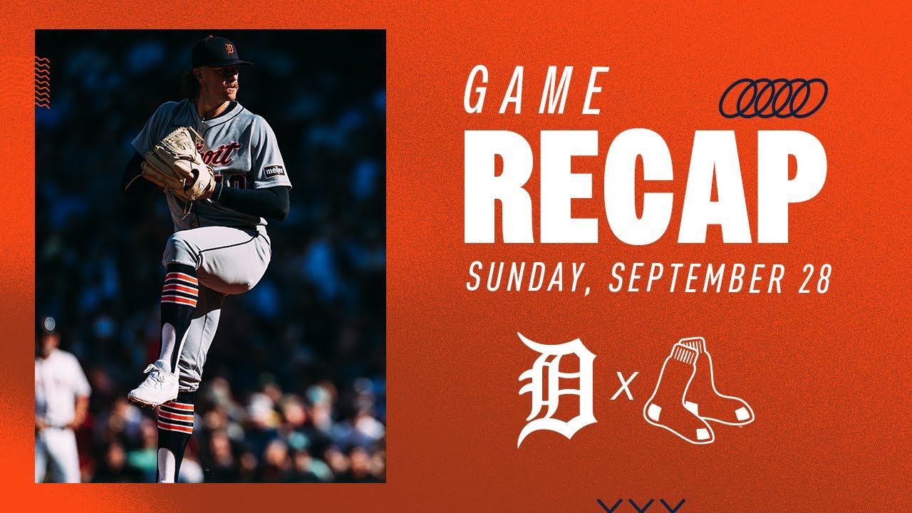 Tigers vs Red Sox Highlights | 9/28/25 Tigers vs Red Sox Highlights | 9/28/25