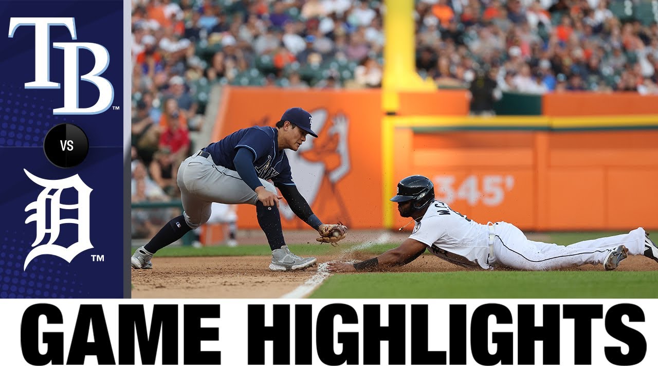 Rays vs. Tigers Game Highlights (8/6/22) | MLB Highlights Rays vs. Tigers Game Highlights (8/6/22) | MLB Highlights