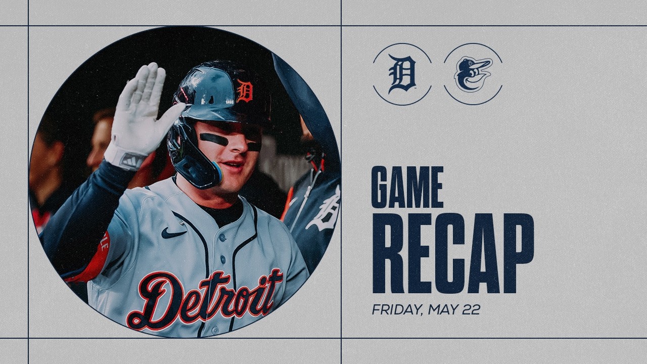 Tigers vs. Orioles Highlights | 5/22/26 Tigers vs. Orioles Highlights | 5/22/26