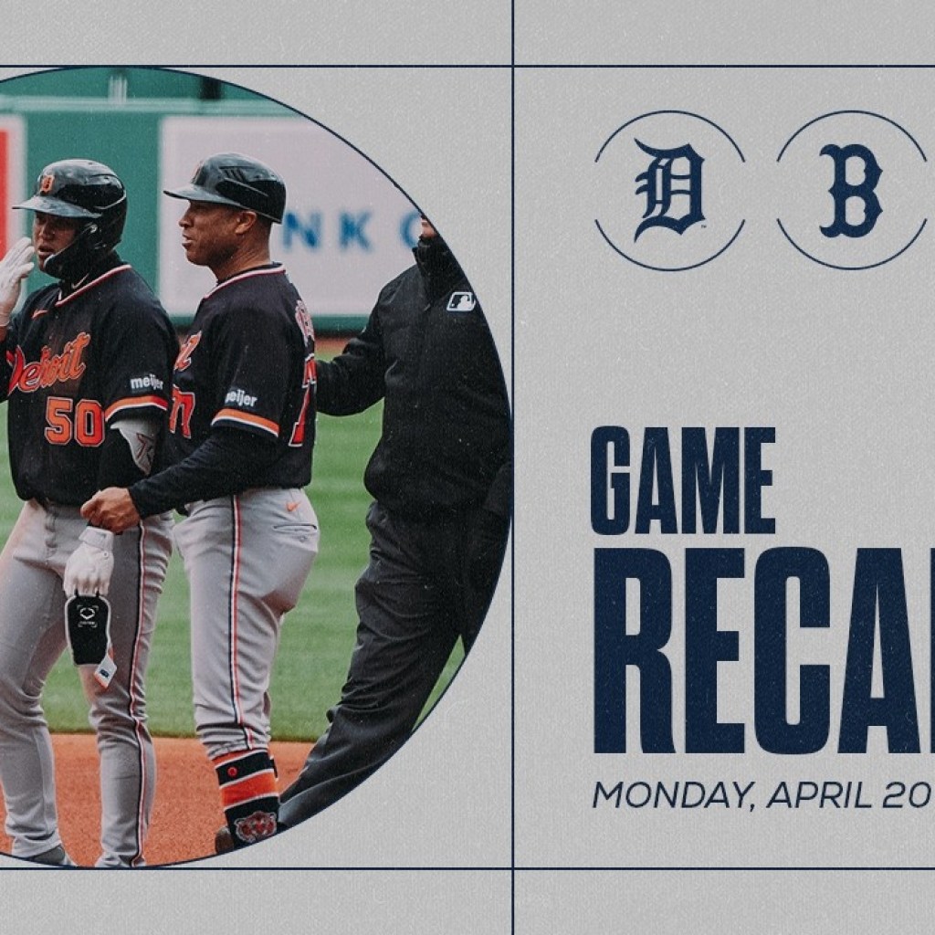 Tigers vs. Red Sox Highlights | 4/20/26 Tigers vs. Red Sox Highlights | 4/20/26