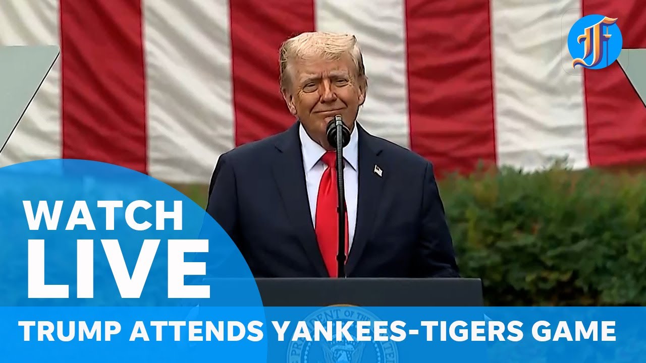 Live: Trump at Yankees vs. Tigers baseball game for 9/11 ceremony Live: Trump at Yankees vs. Tigers baseball game for 9/11 ceremony