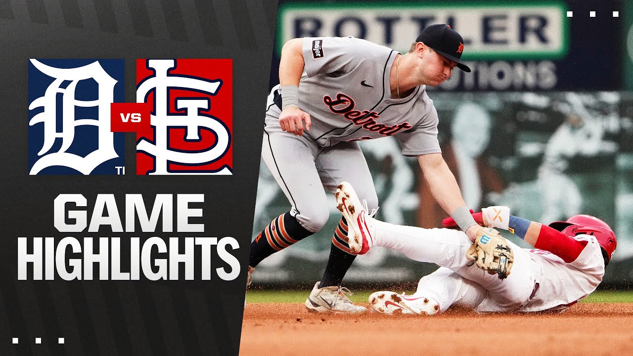 Tigers vs. Cardinals Game Highlights (5/19/25) | MLB Highlights Tigers vs. Cardinals Game Highlights (5/19/25) | MLB Highlights