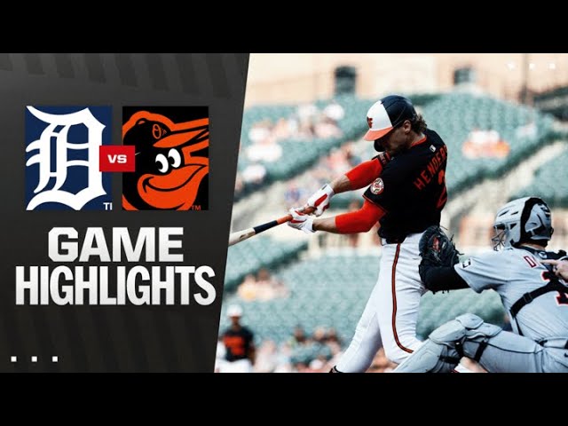 Tigers vs. Orioles Game Highlights (6/12/25) | MLB Highlights Tigers vs. Orioles Game Highlights (6/12/25) | MLB Highlights