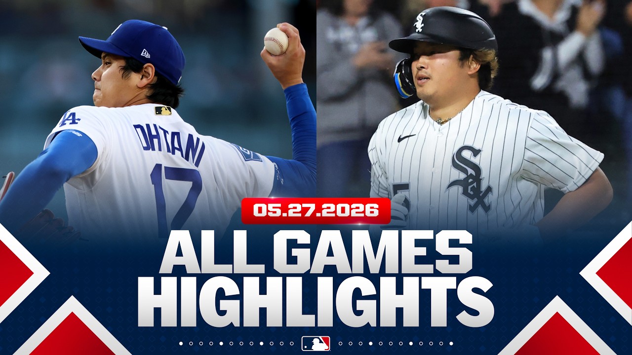Highlights from ALL GAMES on 5/27 (Ohtani allows no hits, Murakami hits 20th homer, MORE!) Highlights from ALL GAMES on 5/27 (Ohtani allows no hits, Murakami hits 20th homer, MORE!)