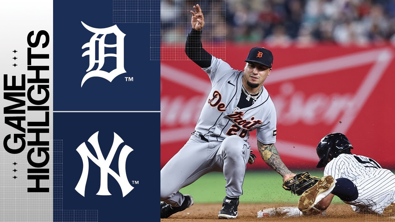 Tigers vs. Yankees Game Highlights (9/6/23) | MLB Highlights Tigers vs. Yankees Game Highlights (9/6/23) | MLB Highlights