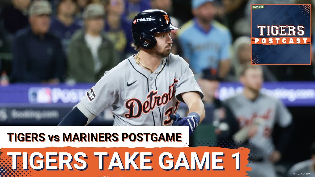 TIGERS POSTCAST: TIGERS TAKE GAME 1 IN EXTRAS! Detroit Tigers BEAT Seattle Mariners, Lead ALDS 1-0 TIGERS POSTCAST: TIGERS TAKE GAME 1 IN EXTRAS! Detroit Tigers BEAT Seattle Mariners, Lead ALDS 1-0