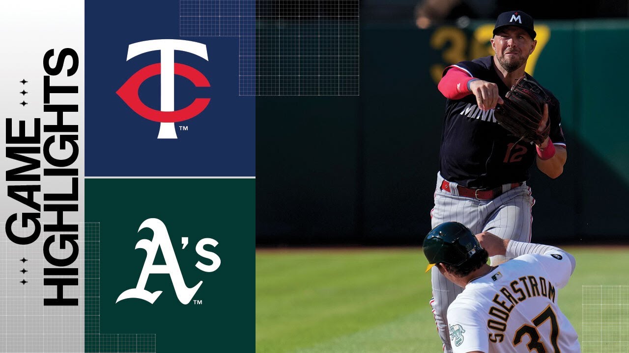Twins vs. A’s Game Highlights (7/16/23) | MLB Highlights Twins vs. A’s Game Highlights (7/16/23) | MLB Highlights