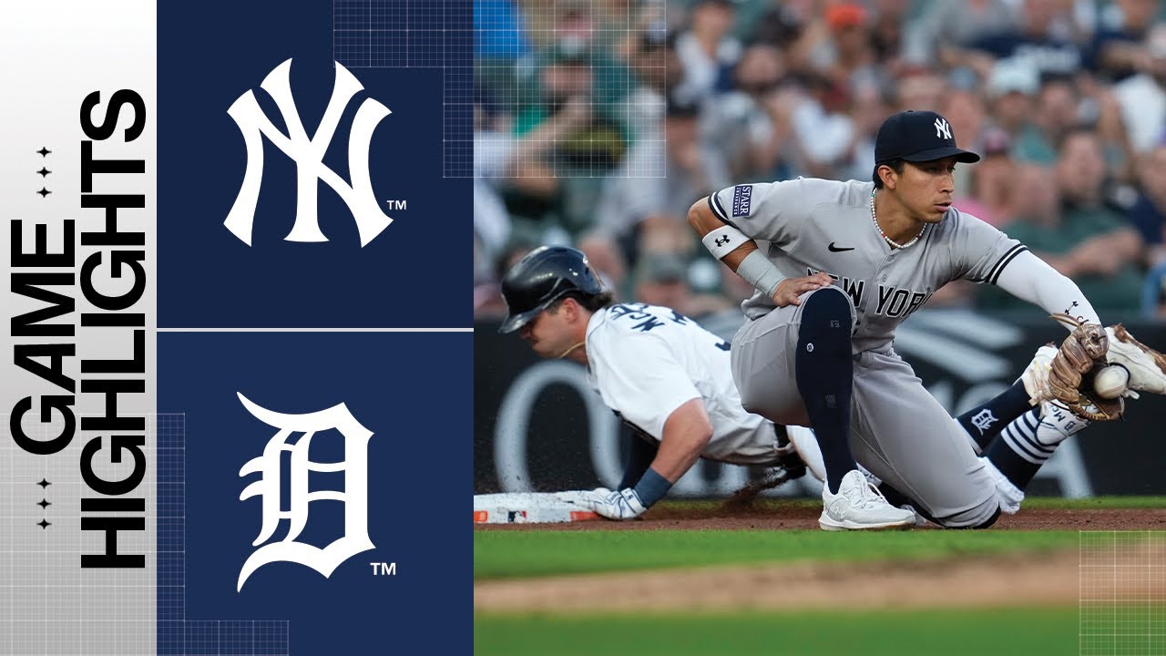 Yankees vs. Tigers Game Highlights (8/28/23) | MLB Highlights Yankees vs. Tigers Game Highlights (8/28/23) | MLB Highlights