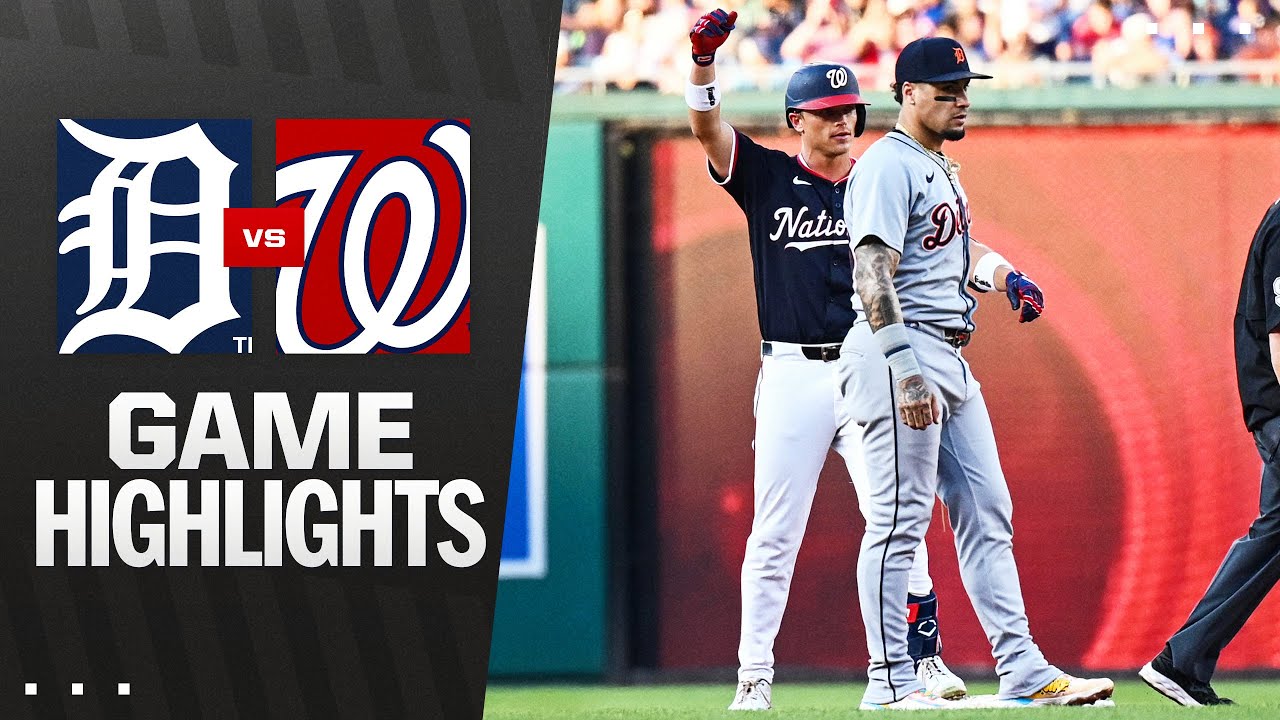 Tigers vs. Nationals Game Highlights (7/3/25) | MLB Highlights Tigers vs. Nationals Game Highlights (7/3/25) | MLB Highlights