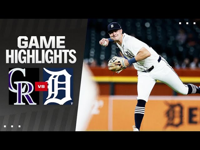 Rockies vs. Tigers Game Highlights (9/11/24) | MLB Highlights Rockies vs. Tigers Game Highlights (9/11/24) | MLB Highlights