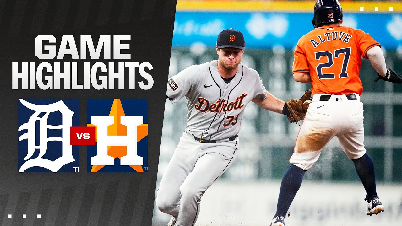 Tigers vs. Astros Game Highlights (6/14/24) | MLB Highlights Tigers vs. Astros Game Highlights (6/14/24) | MLB Highlights