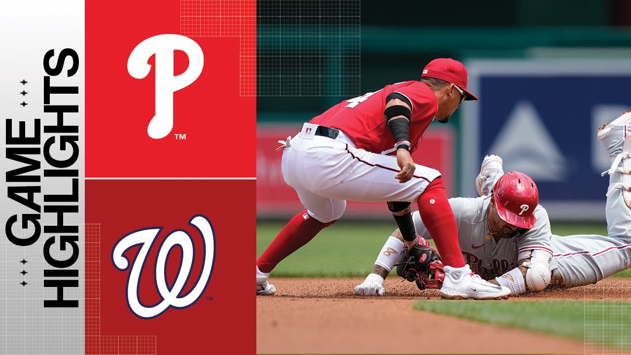 Phillies vs. Nationals Game Highlights (6/4/23) | MLB Highlights Phillies vs. Nationals Game Highlights (6/4/23) | MLB Highlights