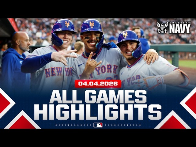 Highlights from ALL GAMES on 4/4 (Jo Adell’s 3 HR ROBBERIES, Tigers’ four-homer game, MORE!) Highlights from ALL GAMES on 4/4 (Jo Adell’s 3 HR ROBBERIES, Tigers’ four-homer game, MORE!)