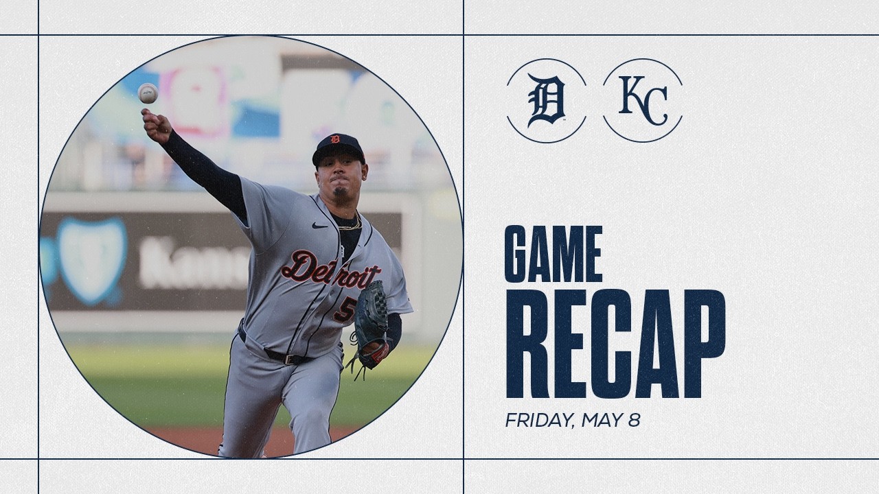 Tigers vs. Royals Highlights | 5/8/26 Tigers vs. Royals Highlights | 5/8/26