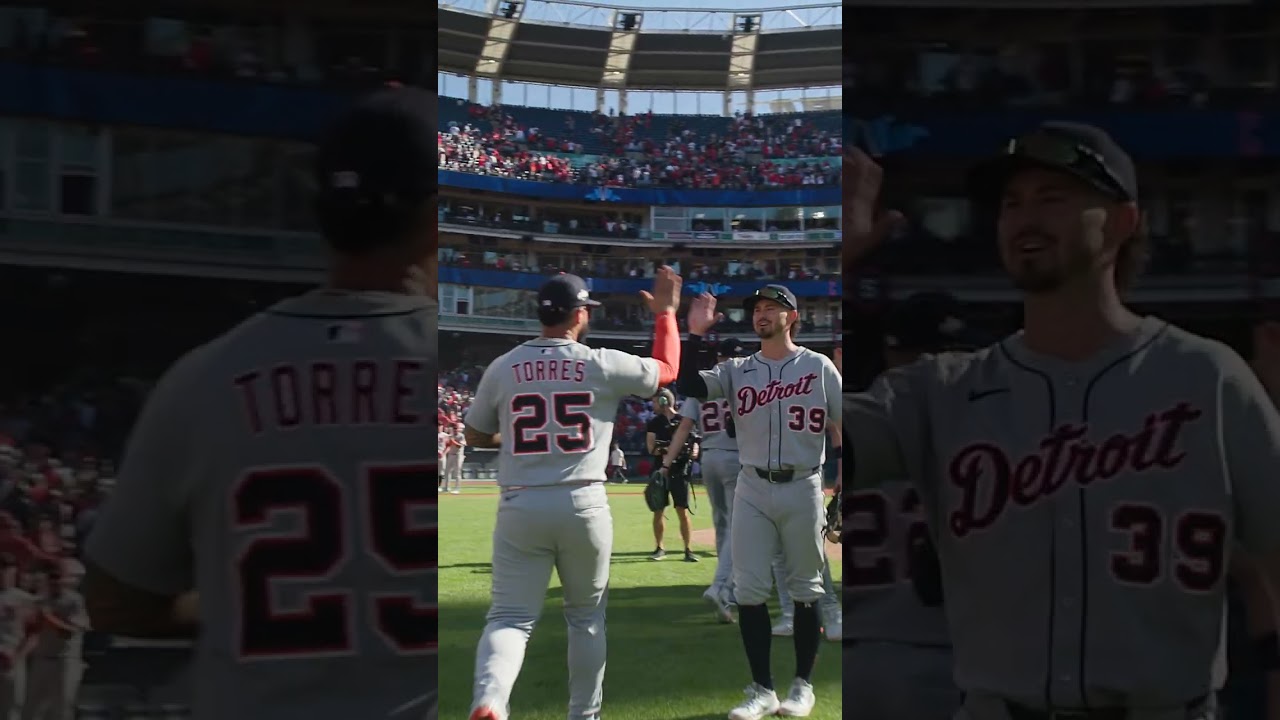 The Tigers take Game 1 vs. the Guardians! #Postseason The Tigers take Game 1 vs. the Guardians! #Postseason