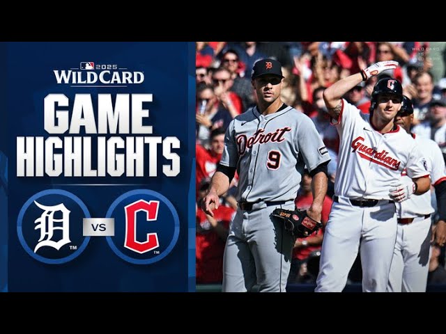 Tigers vs. Guardians AL Wild Card Game 3 Highlights (10/2/25) | MLB Highlights Tigers vs. Guardians AL Wild Card Game 3 Highlights (10/2/25) | MLB Highlights