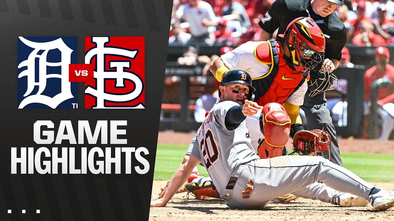 Tigers vs. Cardinals Game Highlights (5/21/25) | MLB Highlights Tigers vs. Cardinals Game Highlights (5/21/25) | MLB Highlights