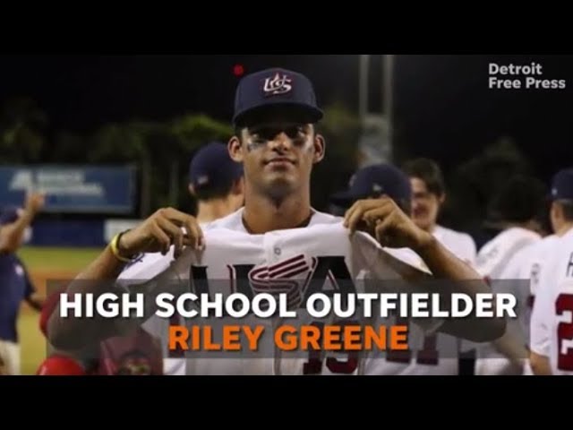 Riley Greene: Detroit Tigers’ No. 5 overall pick Riley Greene: Detroit Tigers’ No. 5 overall pick