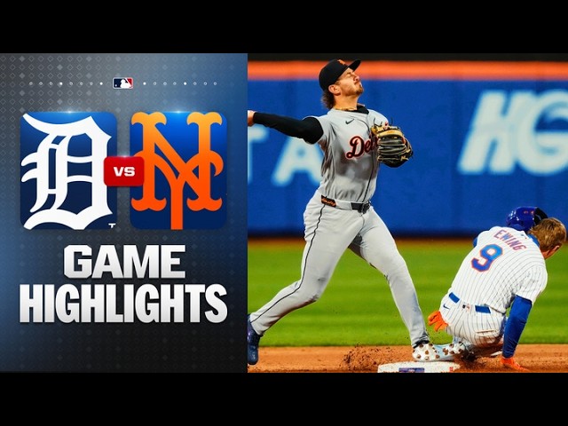 Tigers vs. Mets Game Highlights (5/12/26) | MLB Highlights Tigers vs. Mets Game Highlights (5/12/26) | MLB Highlights