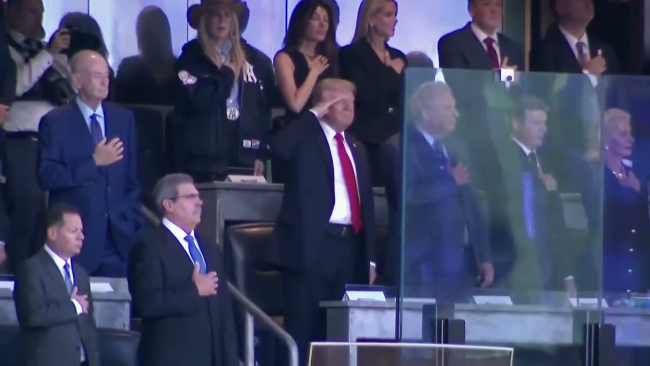 Trump at New York Yankees v. Detroit Tigers game gets mixed response during 9/11 ceremony Trump at New York Yankees v. Detroit Tigers game gets mixed response during 9/11 ceremony