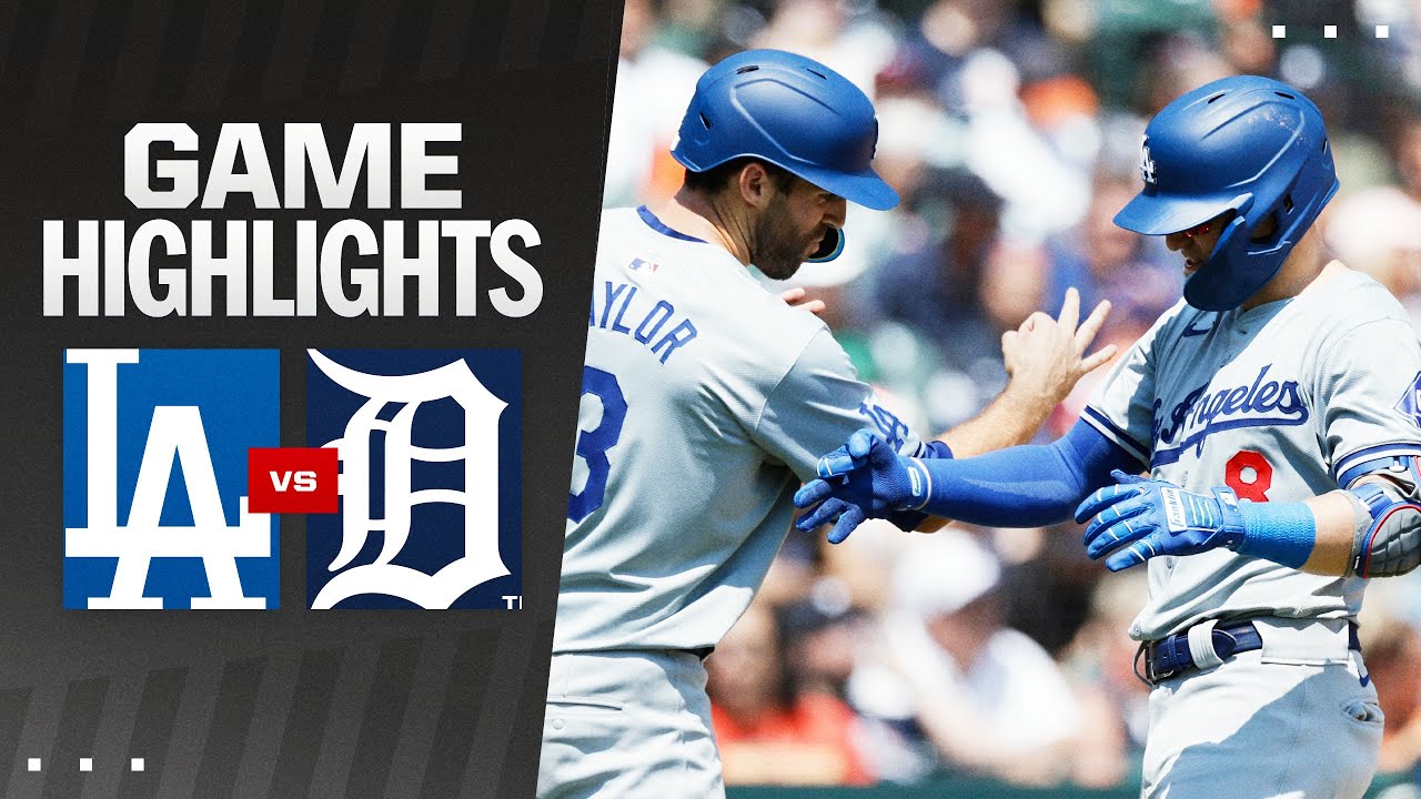 Dodgers vs. Tigers Game Highlights (7/14/24) | MLB Highlights Dodgers vs. Tigers Game Highlights (7/14/24) | MLB Highlights