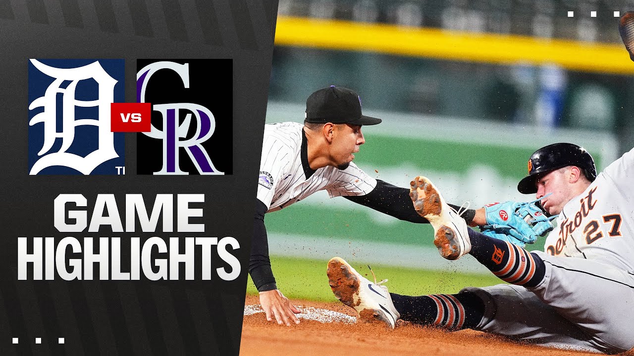 Tigers vs. Rockies Game Highlights (5/7/25) | MLB Highlights Tigers vs. Rockies Game Highlights (5/7/25) | MLB Highlights