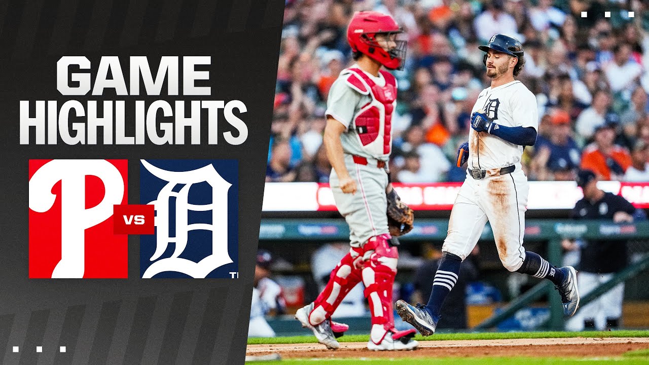 Phillies vs. Tigers Game Highlights (6/24/24) | MLB Highlights Phillies vs. Tigers Game Highlights (6/24/24) | MLB Highlights