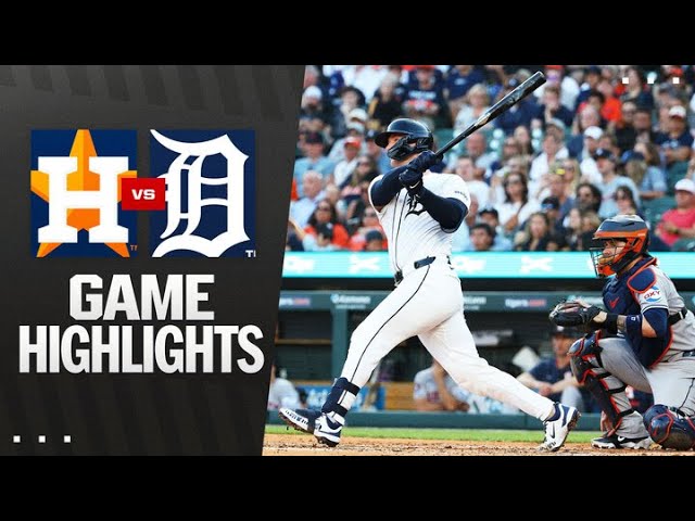Astros vs. Tigers Game Highlights (8/18/25) | MLB Highlights Astros vs. Tigers Game Highlights (8/18/25) | MLB Highlights