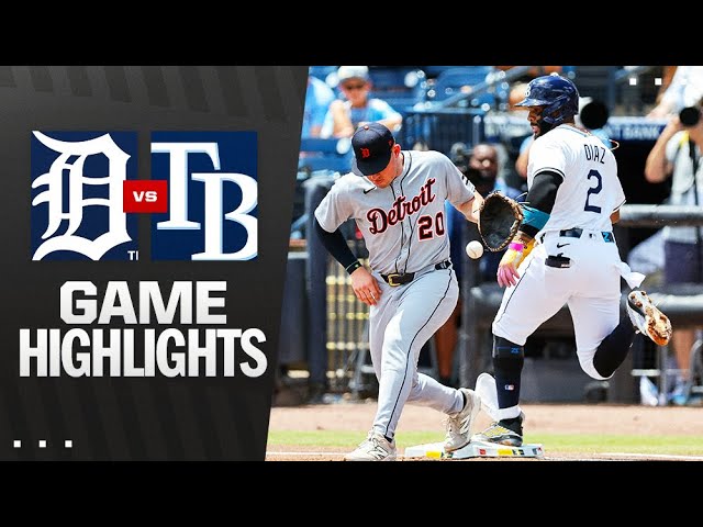 Tigers vs. Rays Game Highlights (6/22/25) | MLB Highlights Tigers vs. Rays Game Highlights (6/22/25) | MLB Highlights