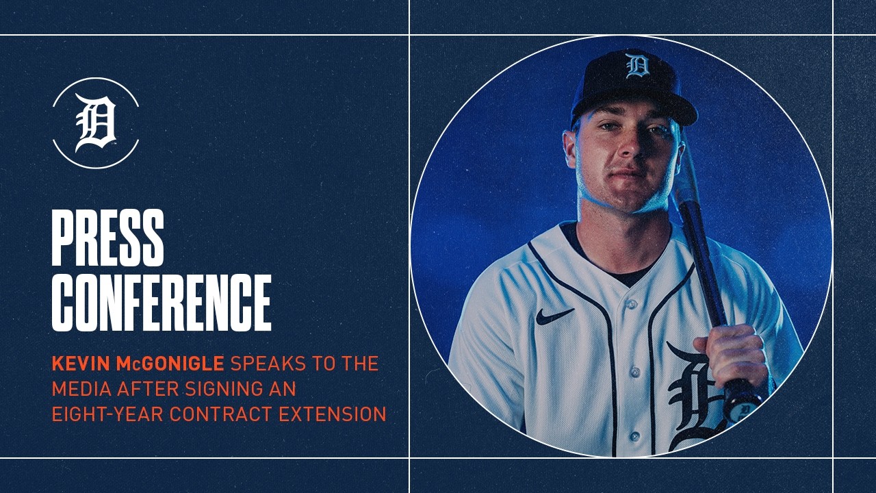 Detroit Tigers Sign Kevin McGonigle to Eight-Year Contract Extension | Press Conference Detroit Tigers Sign Kevin McGonigle to Eight-Year Contract Extension | Press Conference