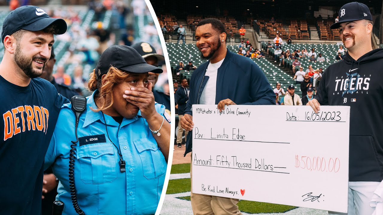 Tigers community and MDMotivator surprise single mother with ,000 and MORE! Tigers community and MDMotivator surprise single mother with ,000 and MORE!