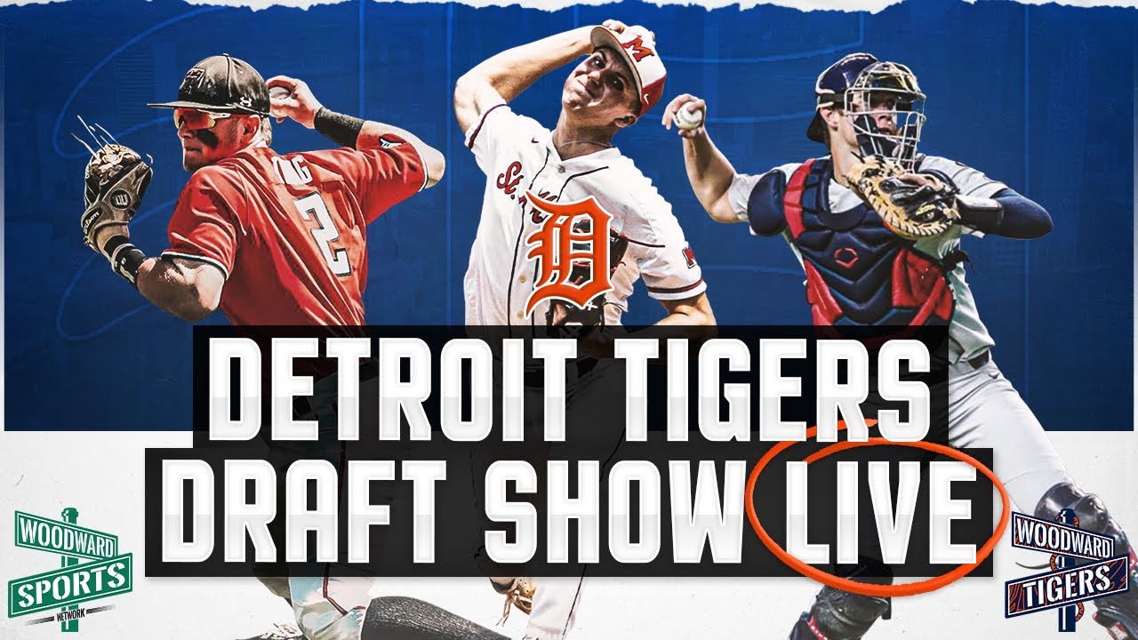 Detroit Tigers 2022 MLB Draft Show | Hosted by Woodward Tigers Detroit Tigers 2022 MLB Draft Show | Hosted by Woodward Tigers