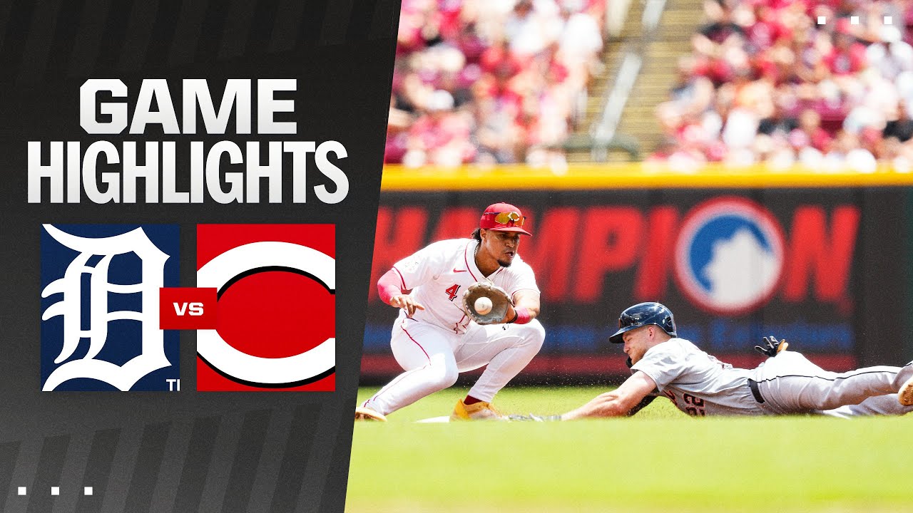 Tigers vs. Reds Game Highlights (7/7/24) | MLB Highlights Tigers vs. Reds Game Highlights (7/7/24) | MLB Highlights