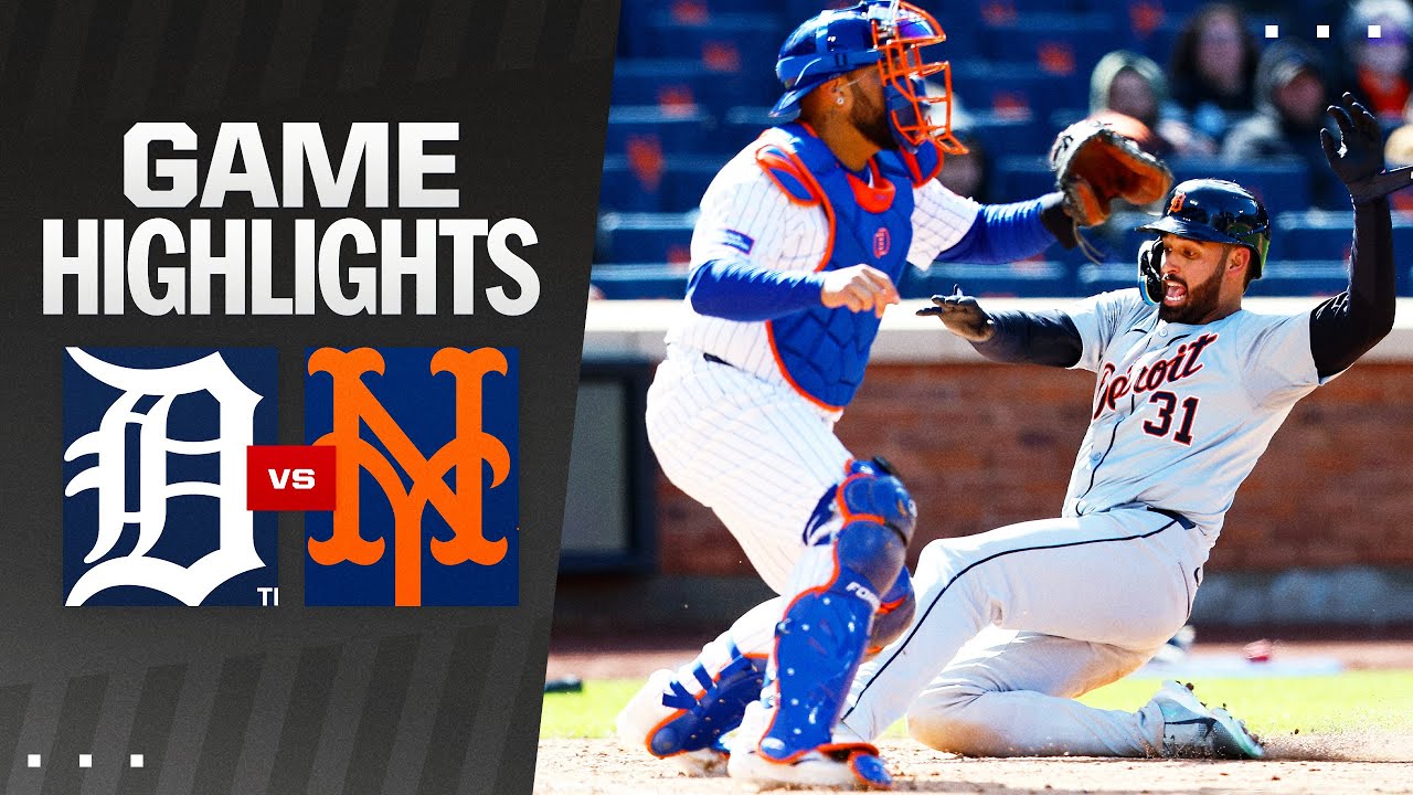 Tigers vs. Mets Game 2 Highlights (4/4/24) | MLB Highlights Tigers vs. Mets Game 2 Highlights (4/4/24) | MLB Highlights