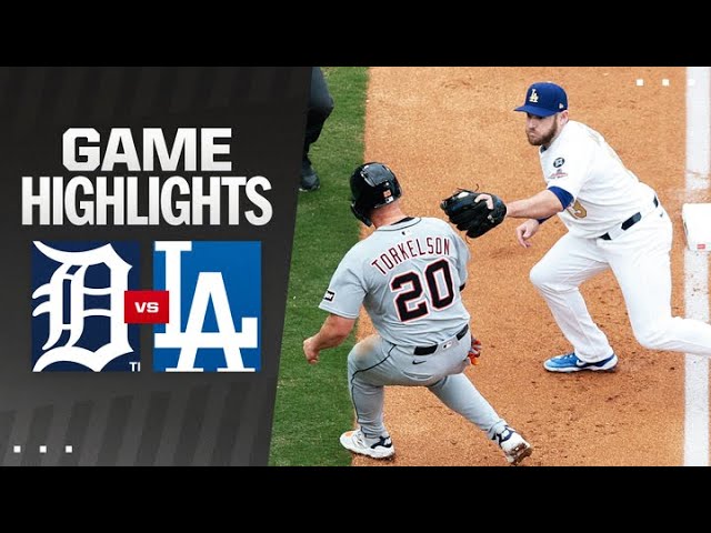 Tigers vs. Dodgers Game Highlights (3/27/25) | MLB Highlights Tigers vs. Dodgers Game Highlights (3/27/25) | MLB Highlights
