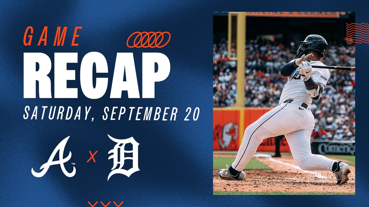Tigers vs Braves Highlights | 9/20/25 Tigers vs Braves Highlights | 9/20/25