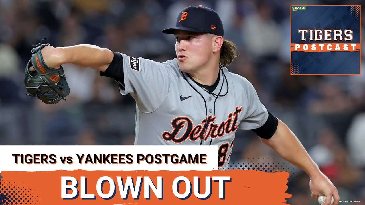 TIGERS POSTCAST: BLOWN OUT! Detroit Tigers LOSE To New York Yankees; Yankees Avoid Sweep TIGERS POSTCAST: BLOWN OUT! Detroit Tigers LOSE To New York Yankees; Yankees Avoid Sweep