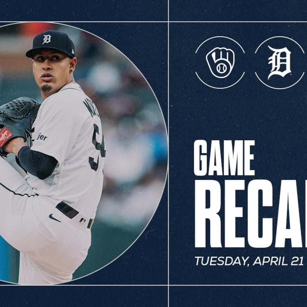 Tigers vs. Brewers Highlights | 4/21/26 Tigers vs. Brewers Highlights | 4/21/26