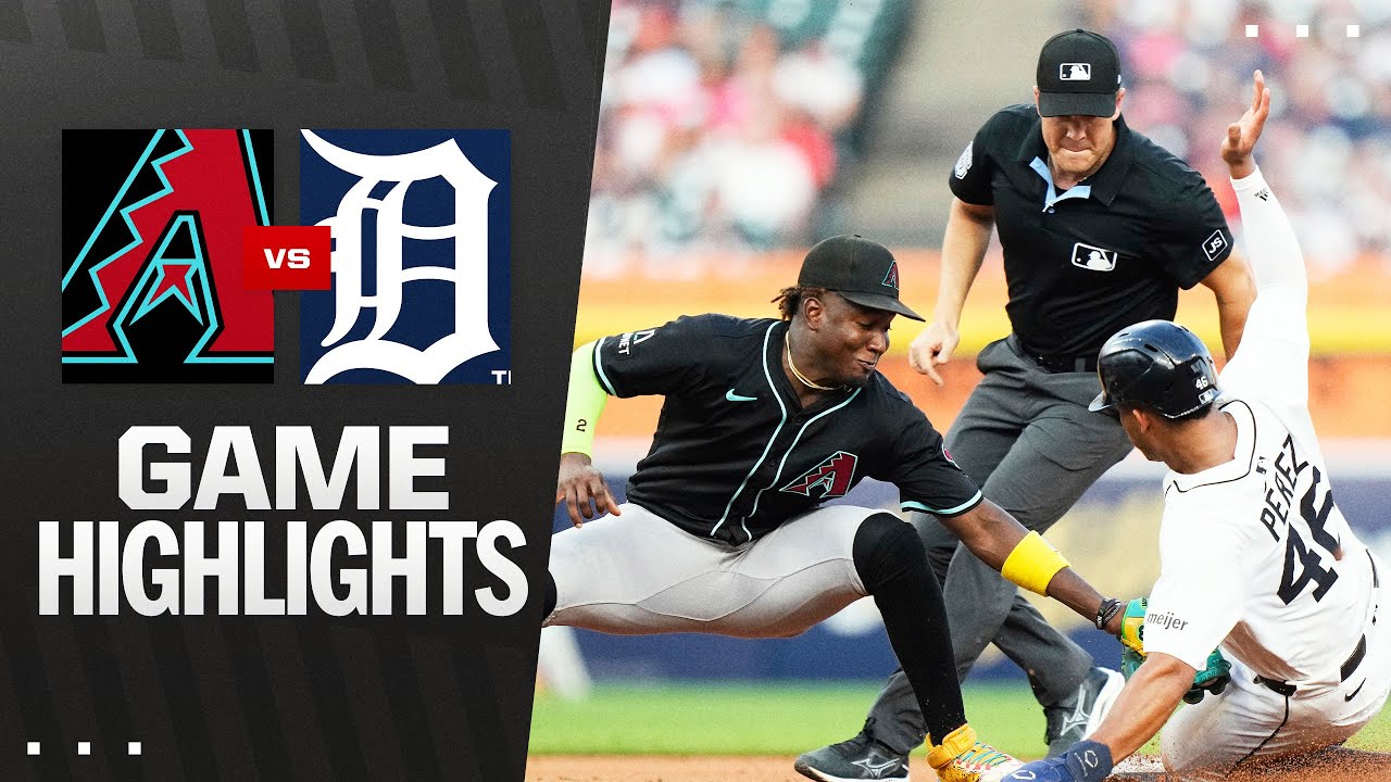 D-backs vs. Tigers Game Highlights (7/29/25) | MLB Highlights D-backs vs. Tigers Game Highlights (7/29/25) | MLB Highlights