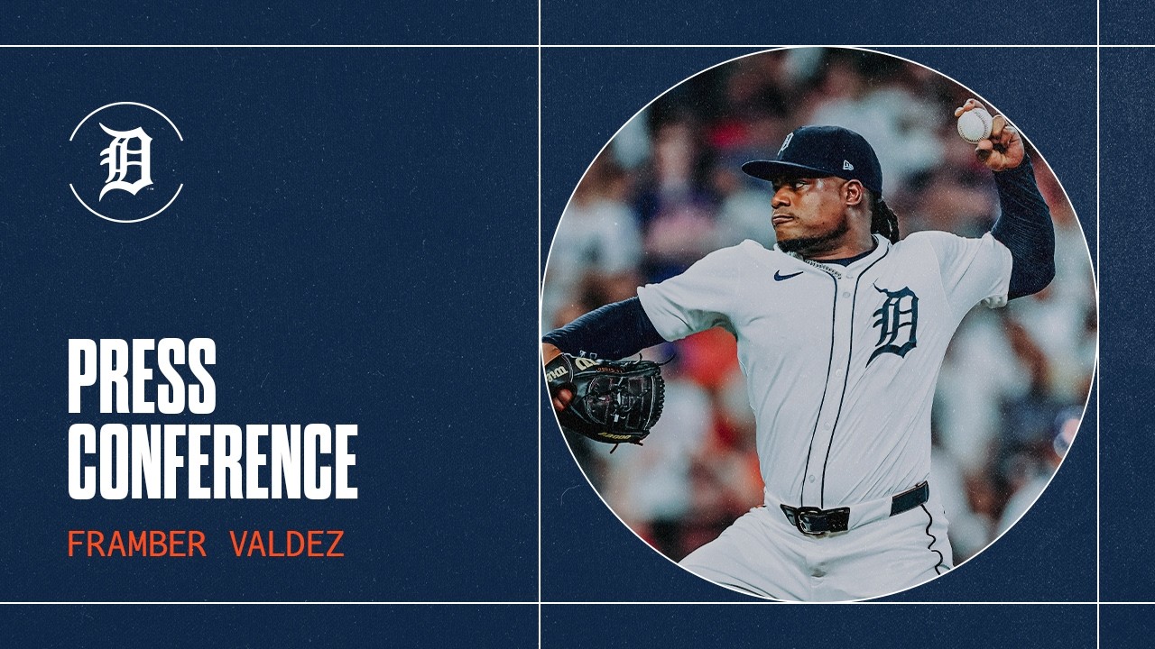 Detroit Tigers Sign LHP Framber Valdez | Press Conference Detroit Tigers Sign LHP Framber Valdez | Press Conference