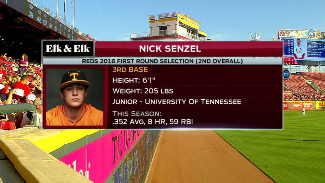 STL@CIN: Day discusses Reds’ Draft pick Senzel STL@CIN: Day discusses Reds’ Draft pick Senzel