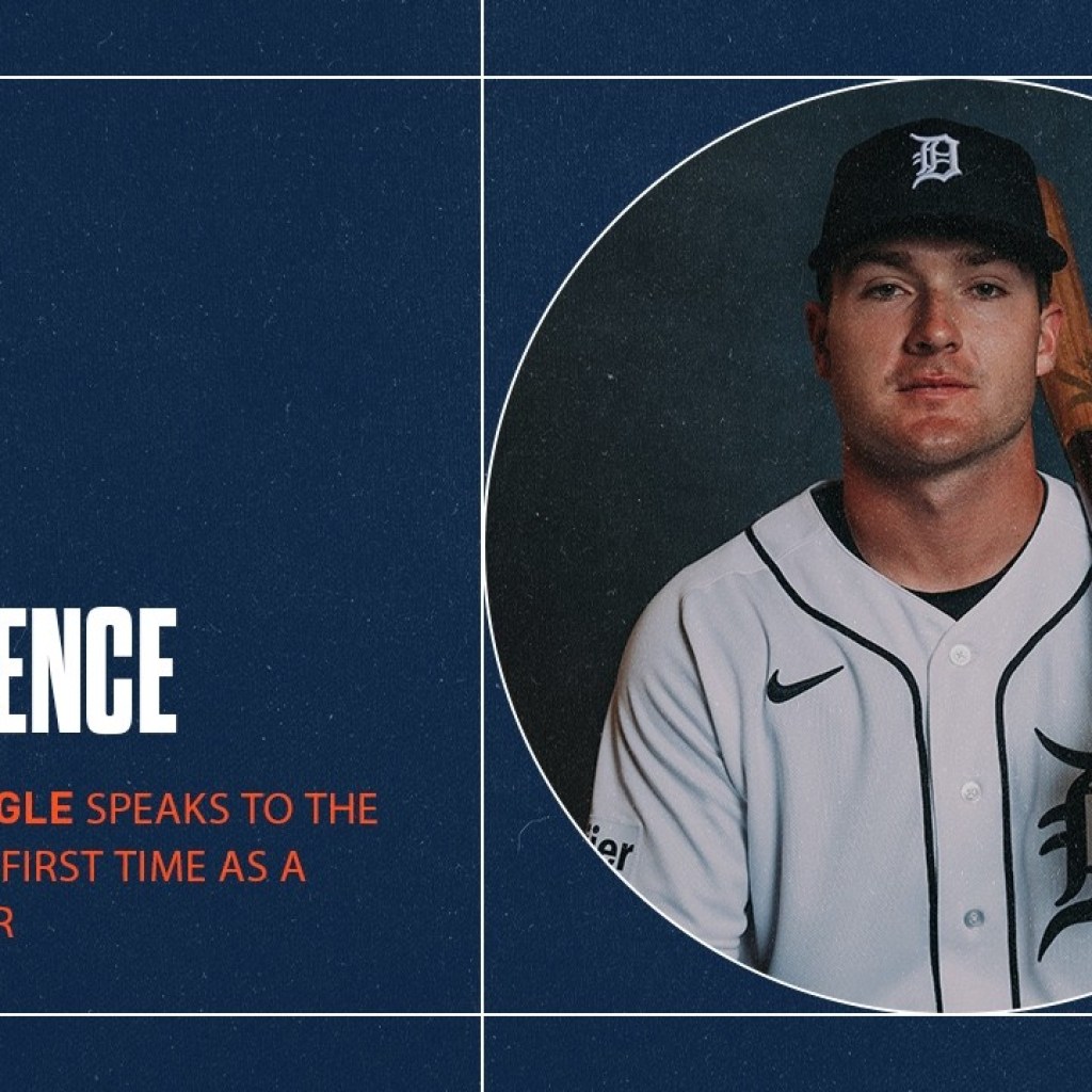 Kevin McGonigle Speaks to the Media for the First Time as a Major Leaguer Kevin McGonigle Speaks to the Media for the First Time as a Major Leaguer