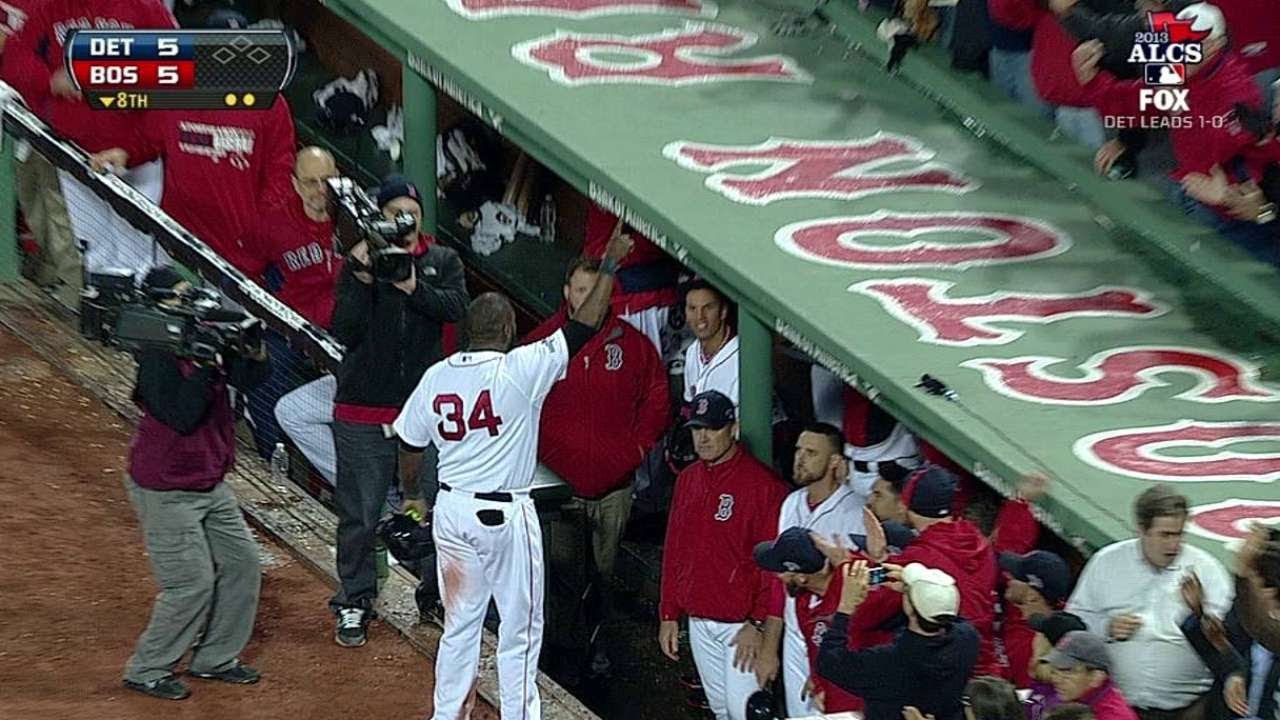 David Ortiz ties the game with grand slam in 2013 ALCS Game 2 David Ortiz ties the game with grand slam in 2013 ALCS Game 2