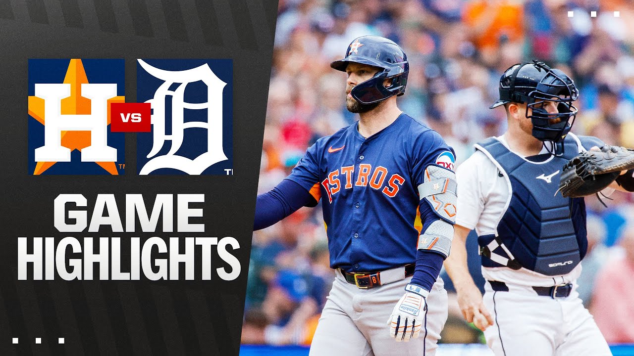 Astros vs. Tigers Game Highlights (8/20/25) | MLB Highlights Astros vs. Tigers Game Highlights (8/20/25) | MLB Highlights