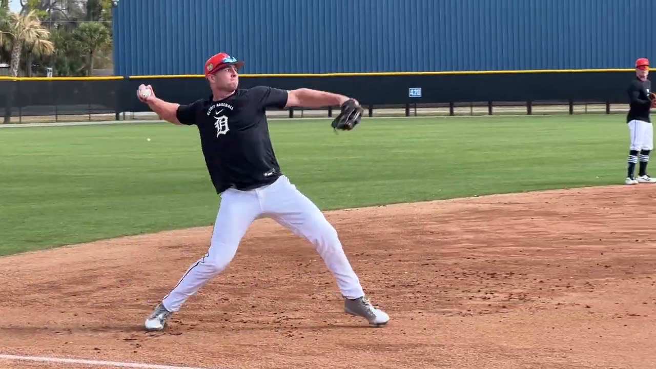 Watch Kevin McGonigle and Javier Báez share Tigers shortstop in drills Watch Kevin McGonigle and Javier Báez share Tigers shortstop in drills