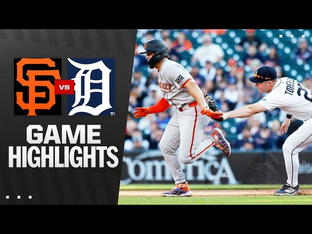 Giants vs. Tigers Game Highlights (5/27/25) | MLB Highlights Giants vs. Tigers Game Highlights (5/27/25) | MLB Highlights
