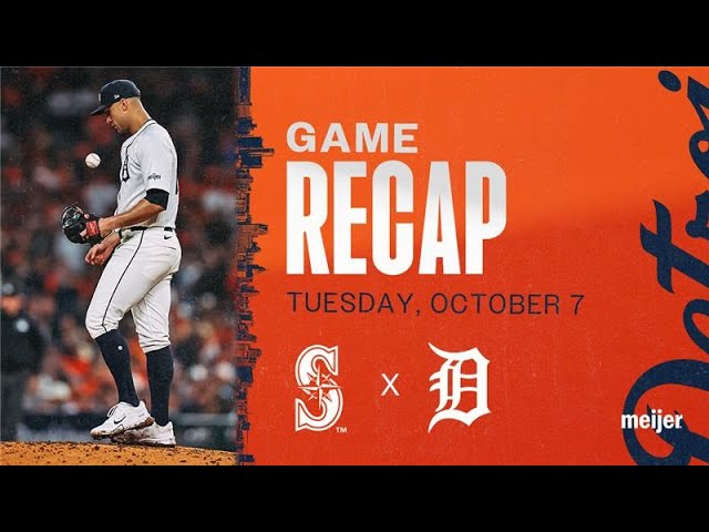 Tigers vs Mariners Highlights | 10/8/25 Tigers vs Mariners Highlights | 10/8/25